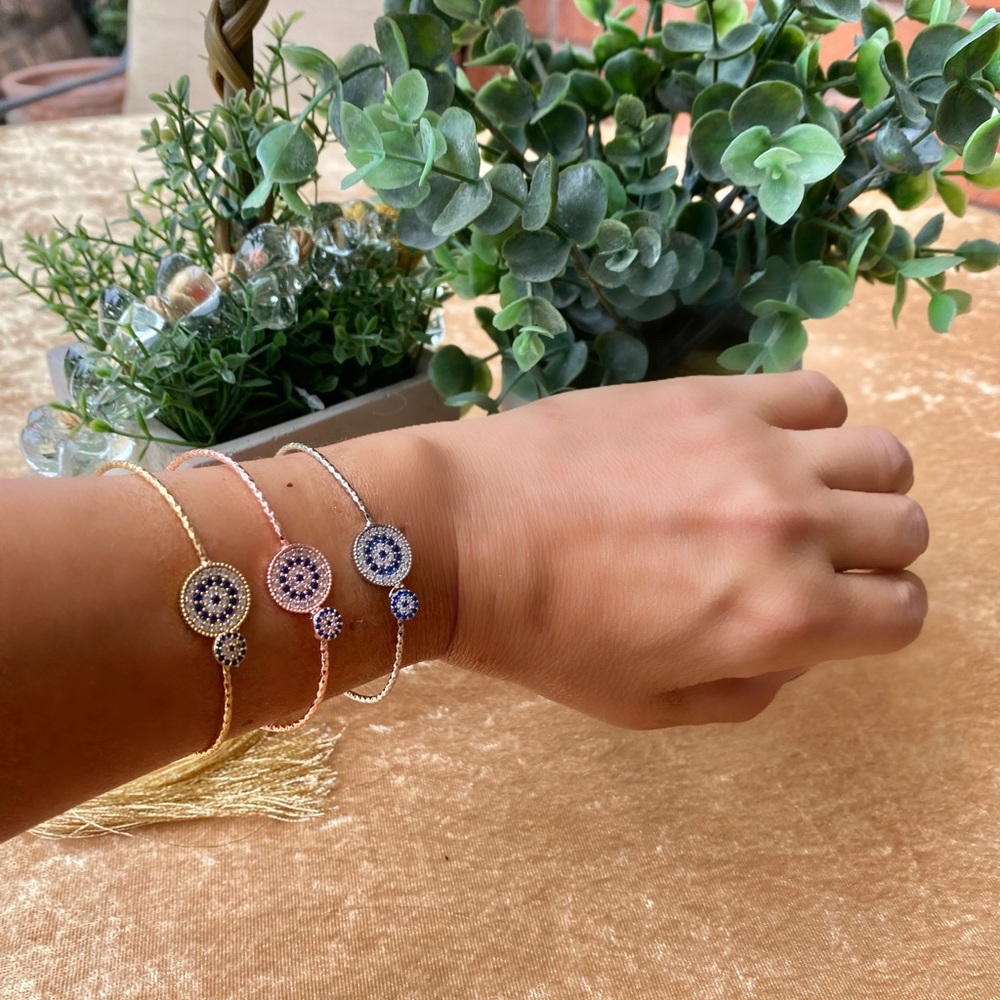 Evil Eye Cz Bracelet
